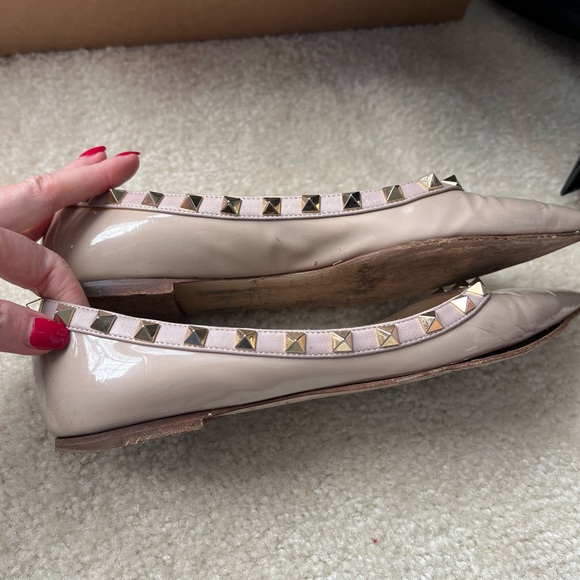 100% Authentic Valentino flats size 37.5 - Picture 2 of 5